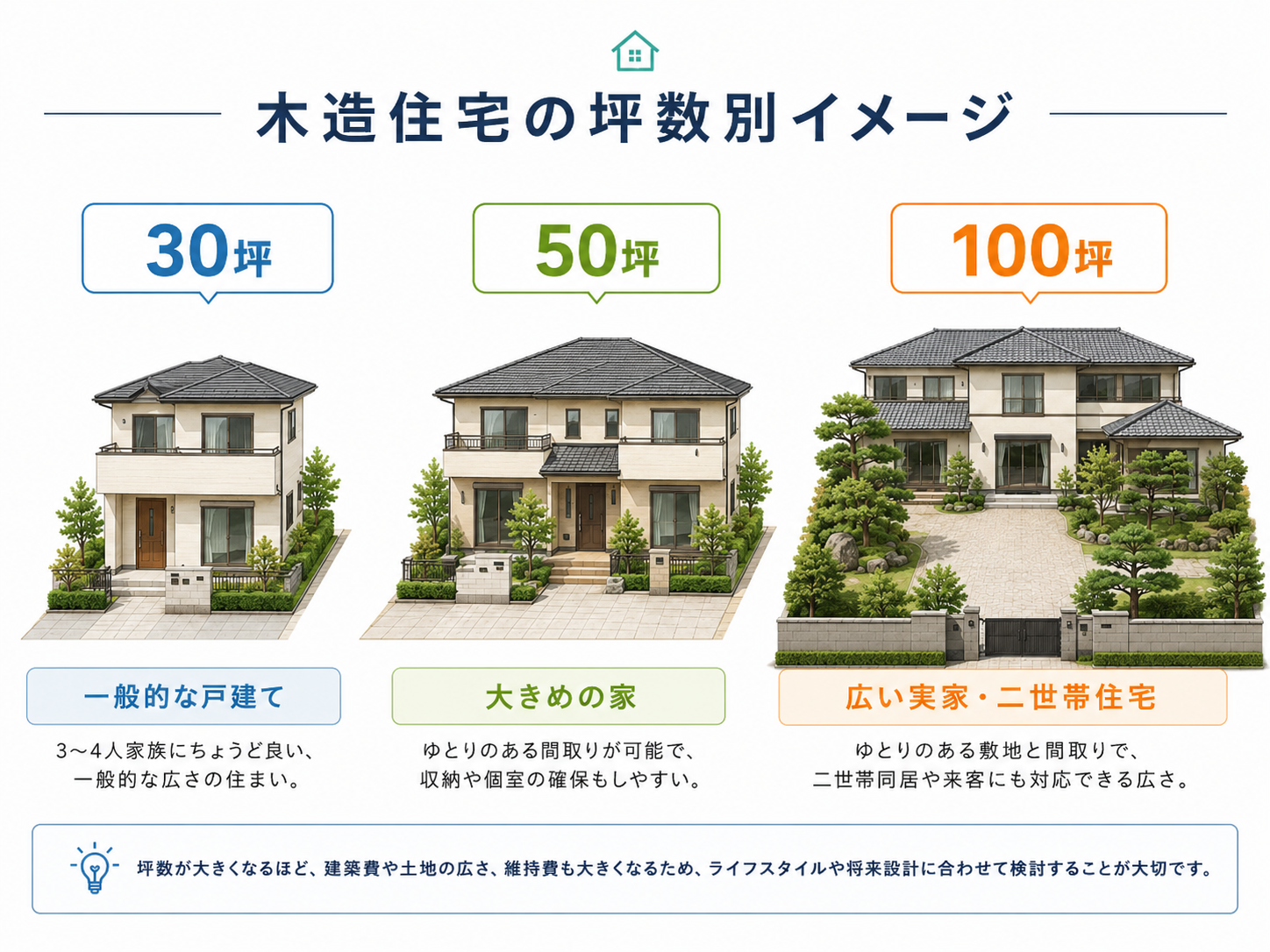 木造住宅の解体費用に影響する主な要因